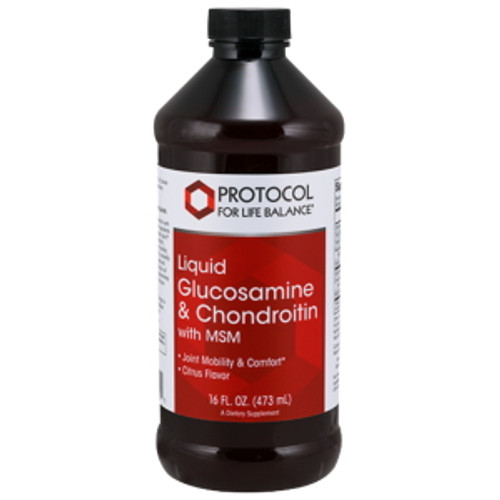 Liquid Glucosamine Chond MSM 16oz by Now Foods/Protocol