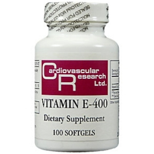 Vitamin E-400 100c (D,L alpha tocopherol acetate) by Ecological Formulas