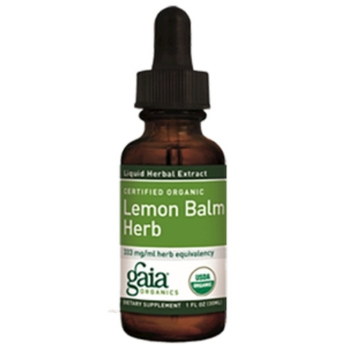 Lemon Balm Dry 2oz by Gaia Herbs-Professional Solutions