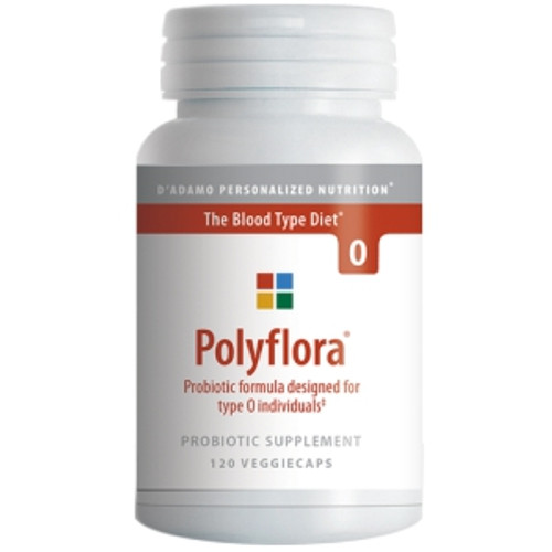 Polyflora Probiotic (type O) 120c by D'Adamo Personalized Nutrition