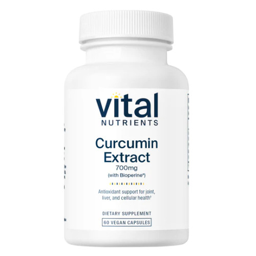 Curcumin Extract 700mg 60c by Vital Nutrients