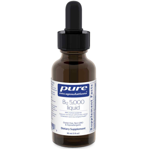 B12 Liquid by Pure Encapsulations - Red blood cell and nerve support
