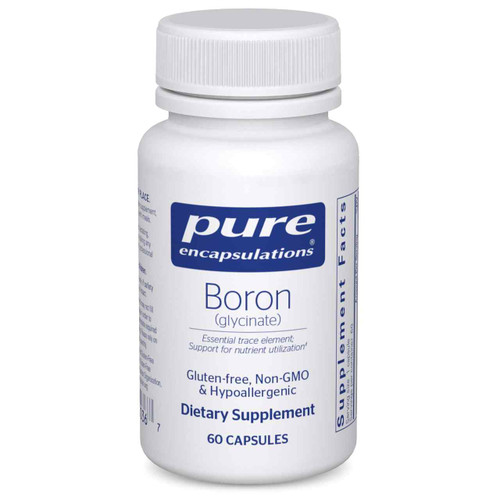 Boron (glycinate) by Pure Encapsulations - Bone mineral support
