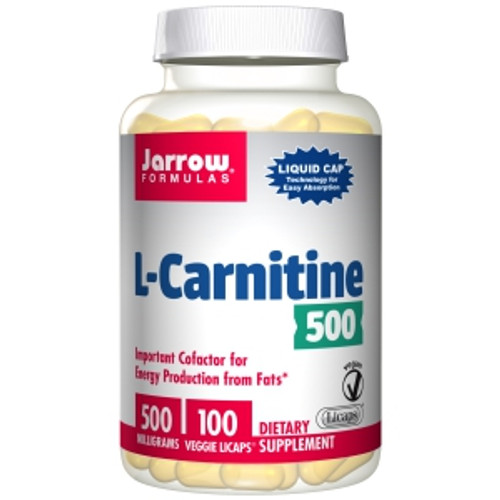 L-Carnitine 500 mg 100c by Jarrow Formulas
