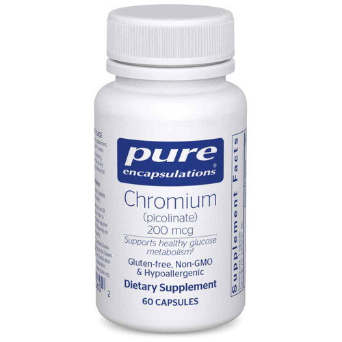 Chromium (picolinate) 200mcg 60c Pure Encapsulations