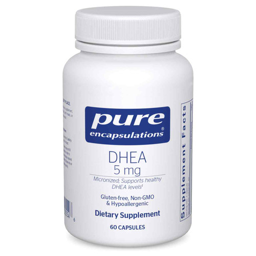DHEA 5 mg by Pure Encapsulations – Micronized Hormone Support
