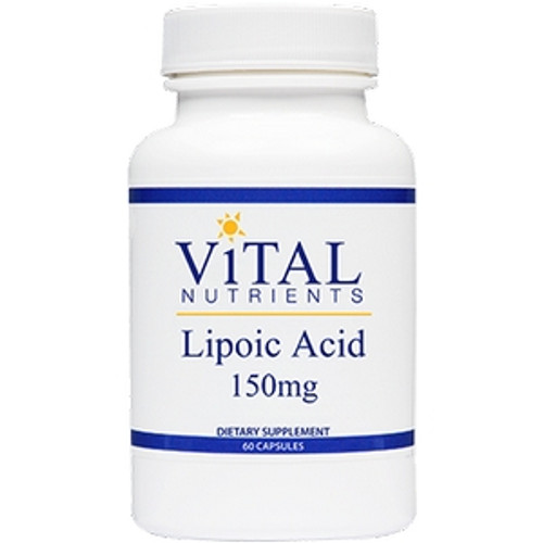 Alpha Lipoic Acid 150mg 60c by Vital Nutrients