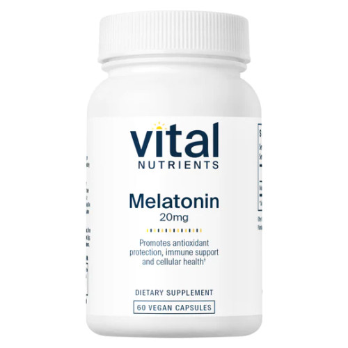 Melatonin 20mg 60c by Vital Nutrients