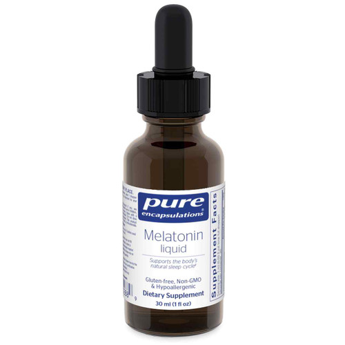 Melatonin Liquid by Pure Encapsulations – Natural Sleep Cycle and Circadian Rhythm Support