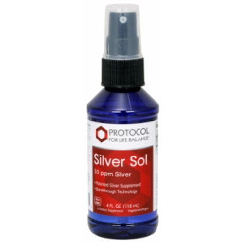 Silver Sol 10ppm Spray 4oz by Now Foods/Protocol
