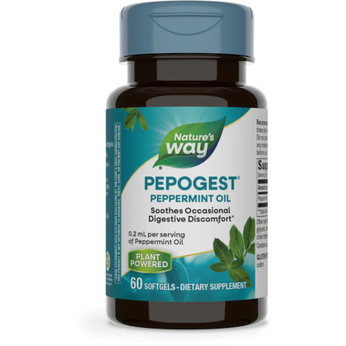 Pepogest (Peppermint Oil) 60sg by Nature's Way