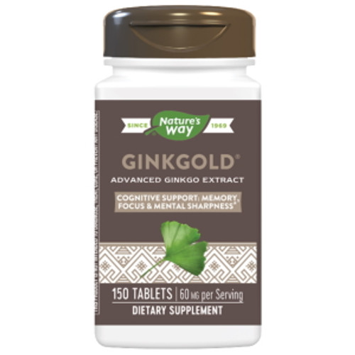 Ginkgold 60mg 150t by Nature's Way