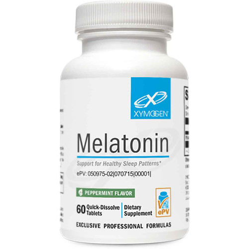 Melatonin Peppermint by XYMOGEN – Sleep Pattern Support