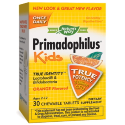 Primadophilus Kids (orange flavor) 30 chews (F) by Nature's Way