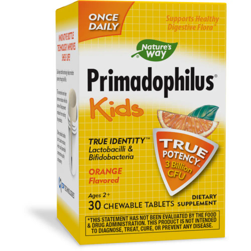 Primadophilus Kids (orange flavor) 30 chews (F) by Nature's Way