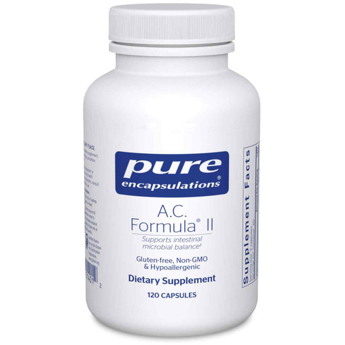 A.C. Formula II by Pure Encapsulations – Intestinal Microbial Balance Support
