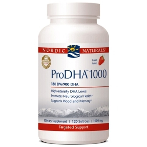 ProDHA 1000 Strawberry 120sg by Nordic Naturals
