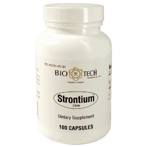 Strontium Citrate 300 mg 100c by Bio-Tech