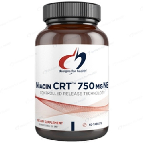 Niacin CRT 750mg 60t by Designs for Health