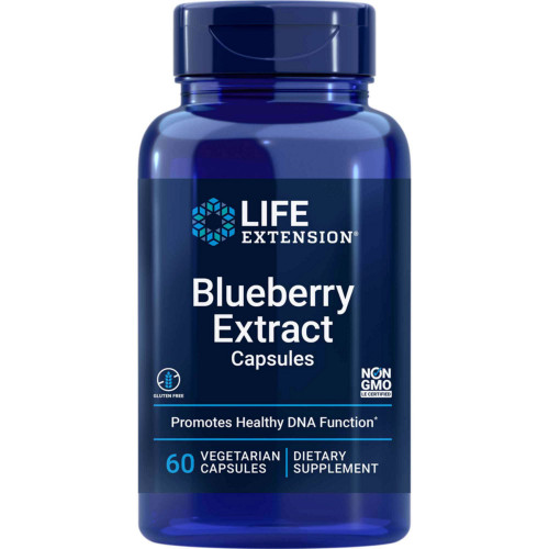 Blueberry Extract Capsules 60c by Life Extension