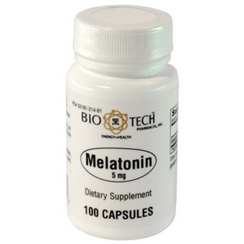Melatonin 5 mg 100c by Bio-Tech