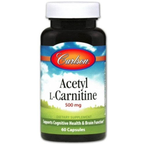 Acetyl L-Carnitine 500 mg 120c by Carlson Labs