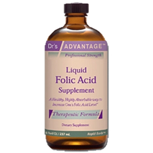 Liquid Folic Acid 8oz by Dr.'s Advantage