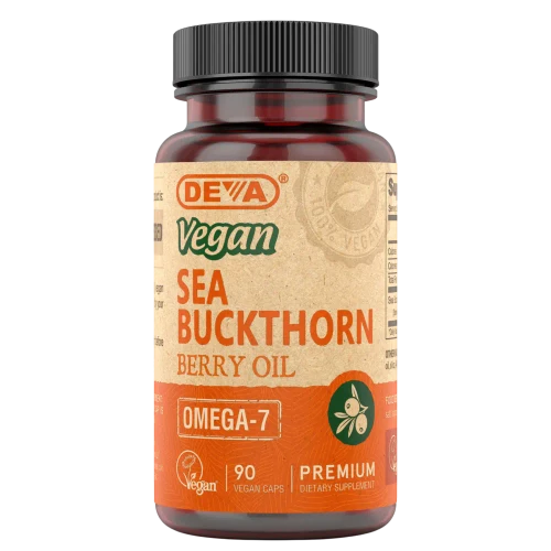 Vegan Sea Buckthorn Oil 90 vcaps by Deva Nutrition