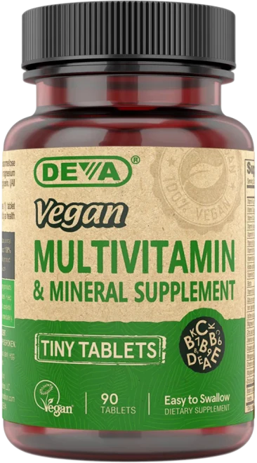 Vegan Tiny Tablets Multivitamin 90 tabs by Deva Nutrition