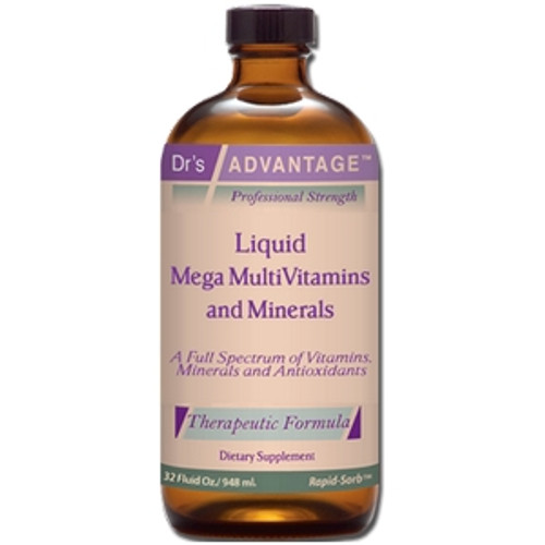 Liquid Mega MultiVitamins & Minerals 32oz by Dr.'s Advantage