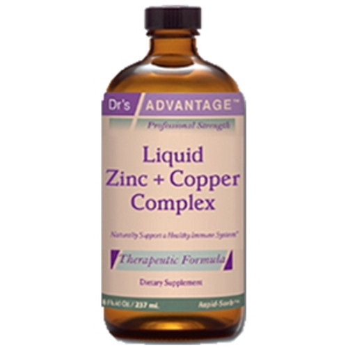 Liquid Zinc + Copper Complex 8oz by Dr.'s Advantage