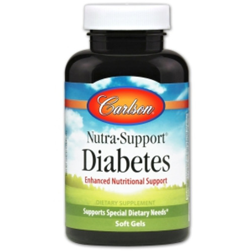 Nutra Support Diabetes 180sg by Carlson Labs
