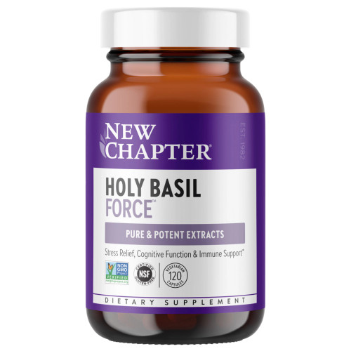 Holy Basil Force 120c by New Chapter