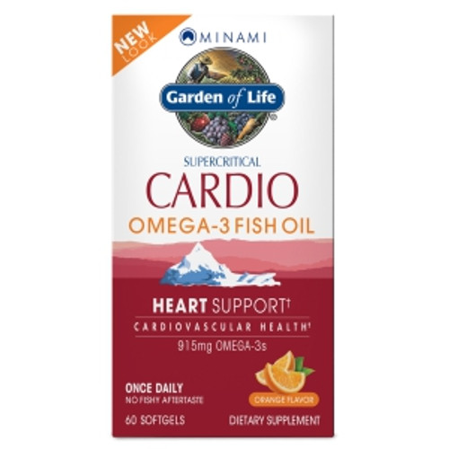 Cardio Omega-3 Fish Oil 60 sg by Minami