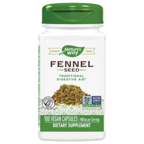 Fennel Seed 480 mg 100 caps by Nature's Way