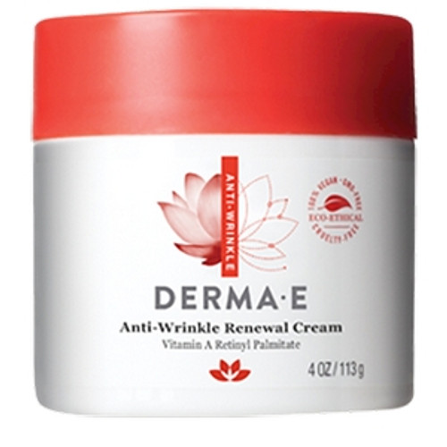 Vitamin A WrinkleTreatment Cream 4 oz by DermaE Natural Bodycare