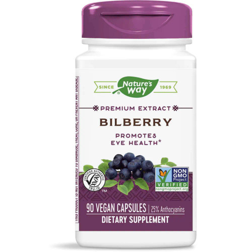 Bilberry - 90 caps / 80 mg by Nature's Way