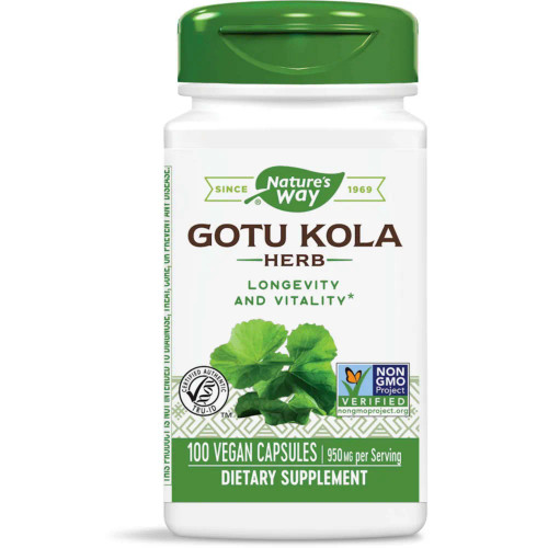 Gotu Kola 475 mg 100 caps by Nature's Way