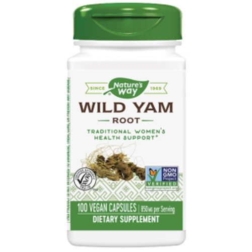 Wild Yam Root 425 mg 100 caps by Nature's Way