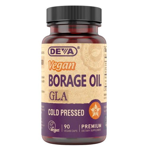 Vegan Borage Oil - 90 Capsules by Deva Nutrition