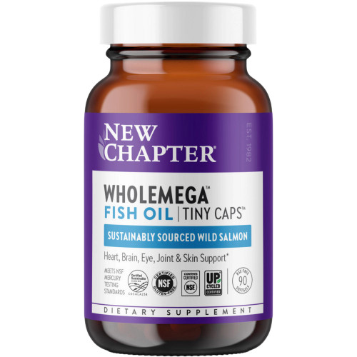 Wholemega Tiny Caps 90sg by New Chapter