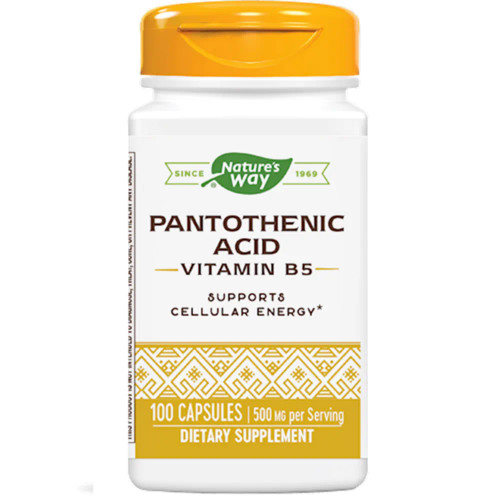 Pantothenic Acid 250 mg 100 caps by Nature's Way
