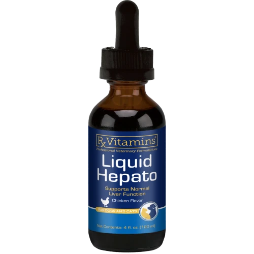 Liquid Hepato Chicken 4oz by Rx Vitamins for Pets