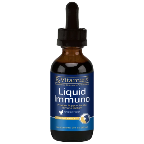 Liquid Immuno Chicken Flavor 2oz by Rx Vitamins for Pets