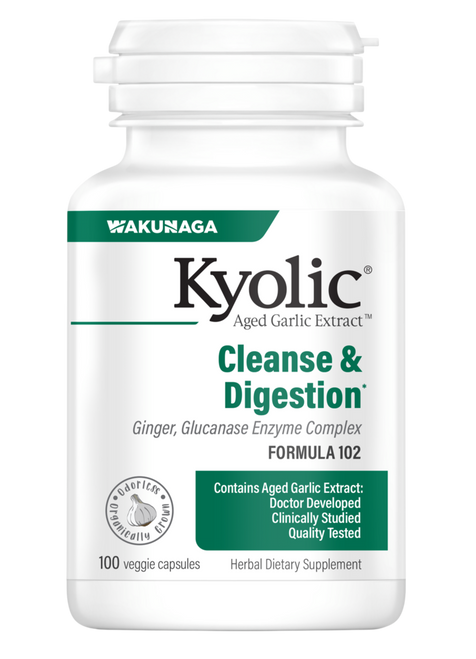 Kyolic Aged Garlic Extract Formula 102 100c by Wakunaga