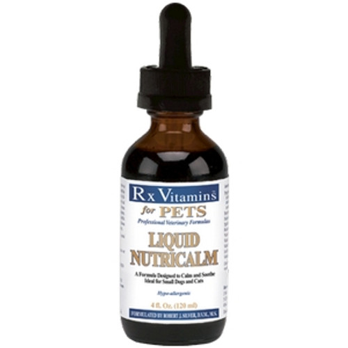 Liquid NutriCalm Dogs & Cats 4 oz by Rx Vitamins for Pets