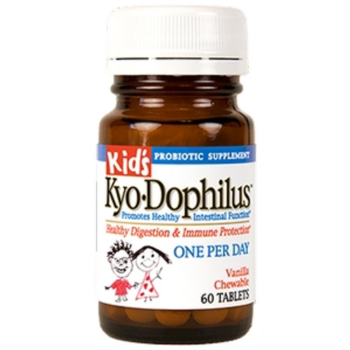 KyoDophilus/Kids Vanilla 60 chew by Wakunaga