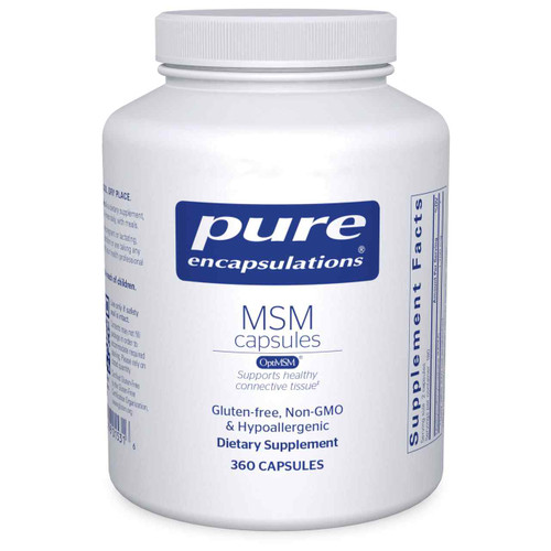 MSM capsules (850mg) 360c Pure Encapsulations