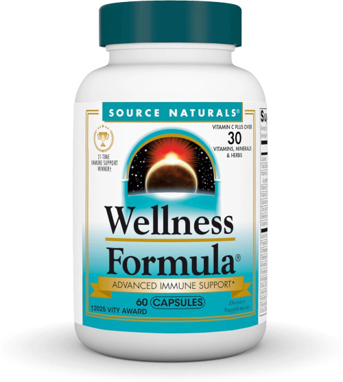 Wellness Formula Capsules 60c by Source Naturals