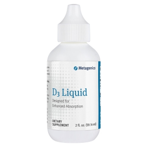 D3 Liquid 1000IU 2 oz by Metagenics